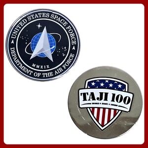 US Space Force Taji 100 Challenge Coin MMXIX Department Air Force NEW